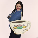 Friends Central Perk Coffee Cup Canvas Tote Bag LFlifestyle1 view 2